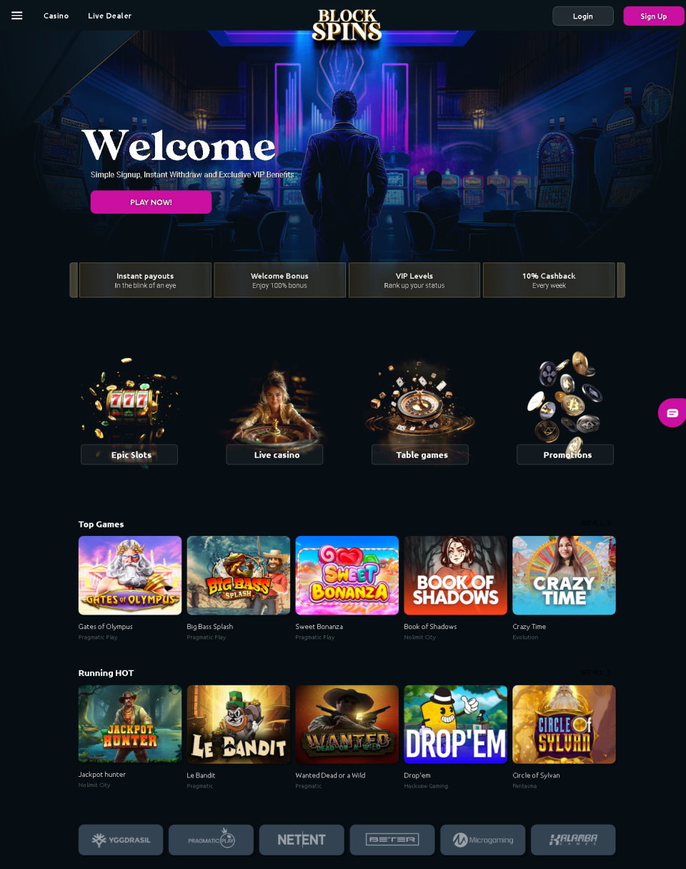 Blockspins Casino